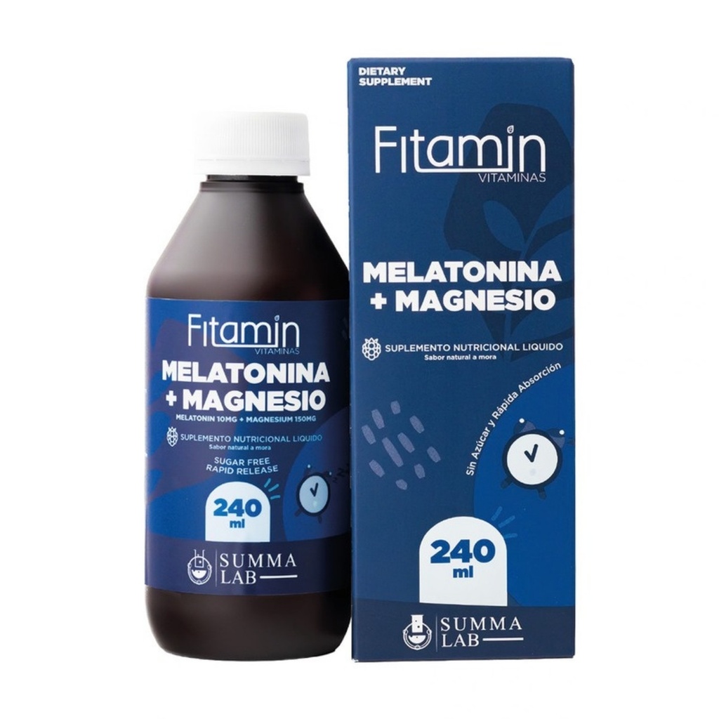 Jarabe Melatonina + Magnesio  Fitamin