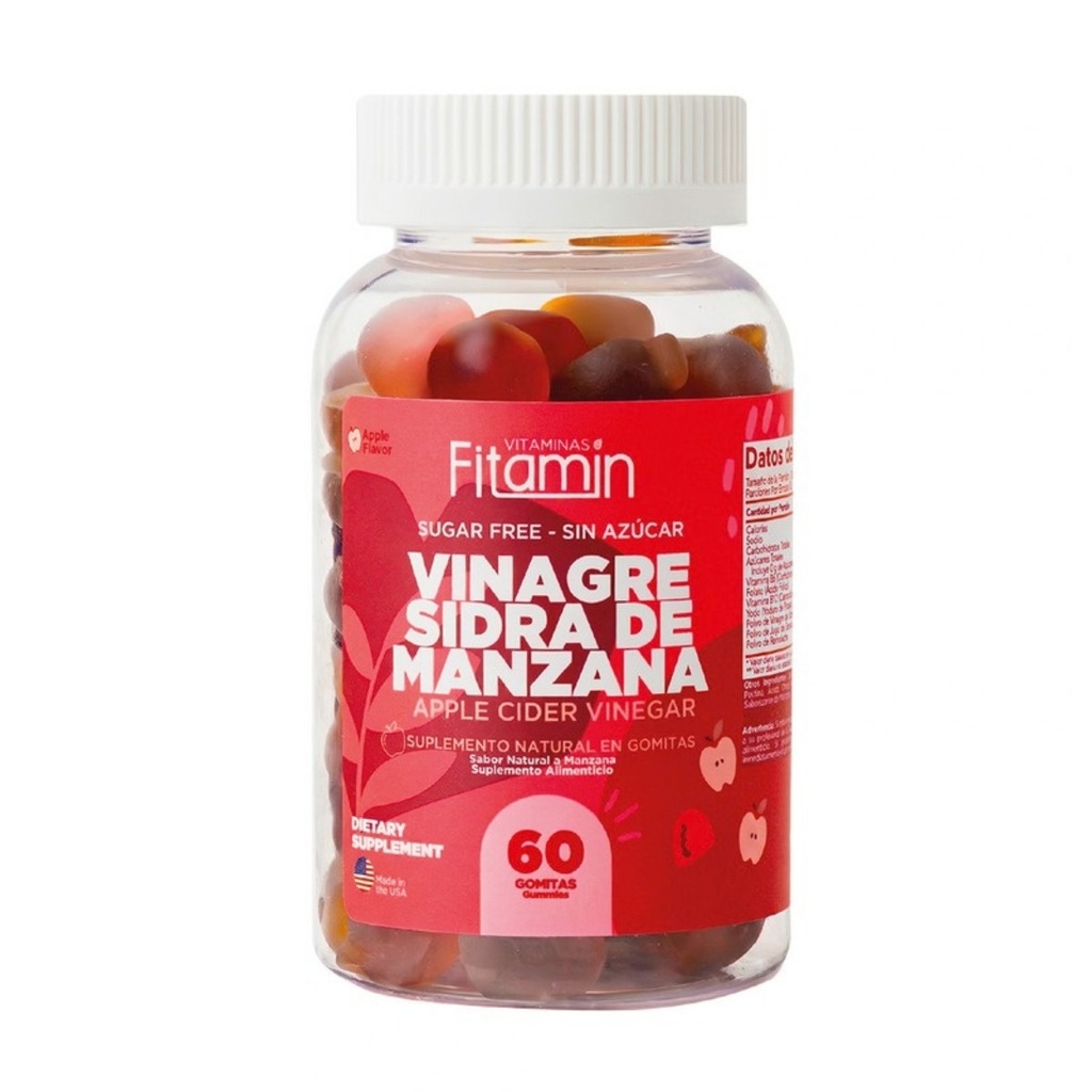 Vinagre de Sidra de Manzana Gomita Fitamin