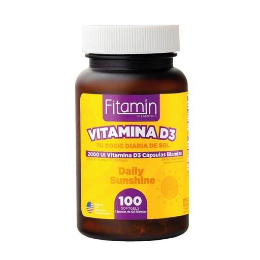 [F3003] Vitamina D3 Softgel Fitamin